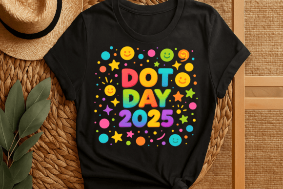 2025 Dot Day T-Shirt Design: Sublimation & Creative Applications