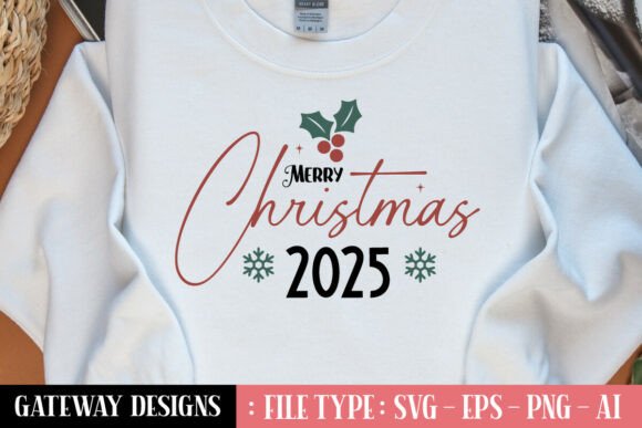 Christmas 2025 Svg Design: Festive Digital Assets
