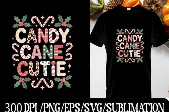 Cute Christmas Typography Design: Sweet Holiday Visuals