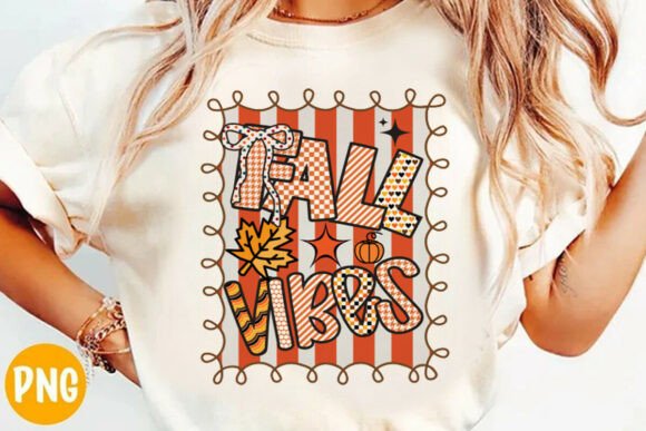 Embrace Autumn Aesthetics with a Fall Vibes T-shirt Design