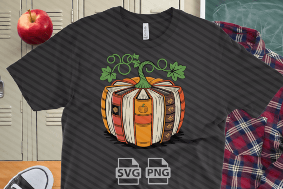 Fall Pumpkin Book SVG: Autumn Design Inspiration