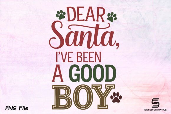 Funny Christmas Dog Saying PNG Design