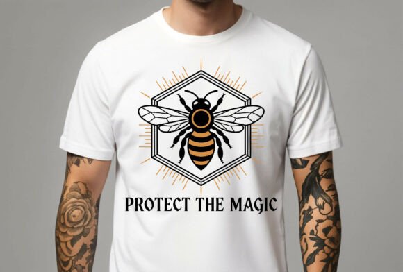 Protect the Magic Bee Design: A Symbol for Conservation
