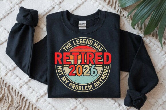 The Legend Has Retired T-Shirt Design: A Bold Farewell